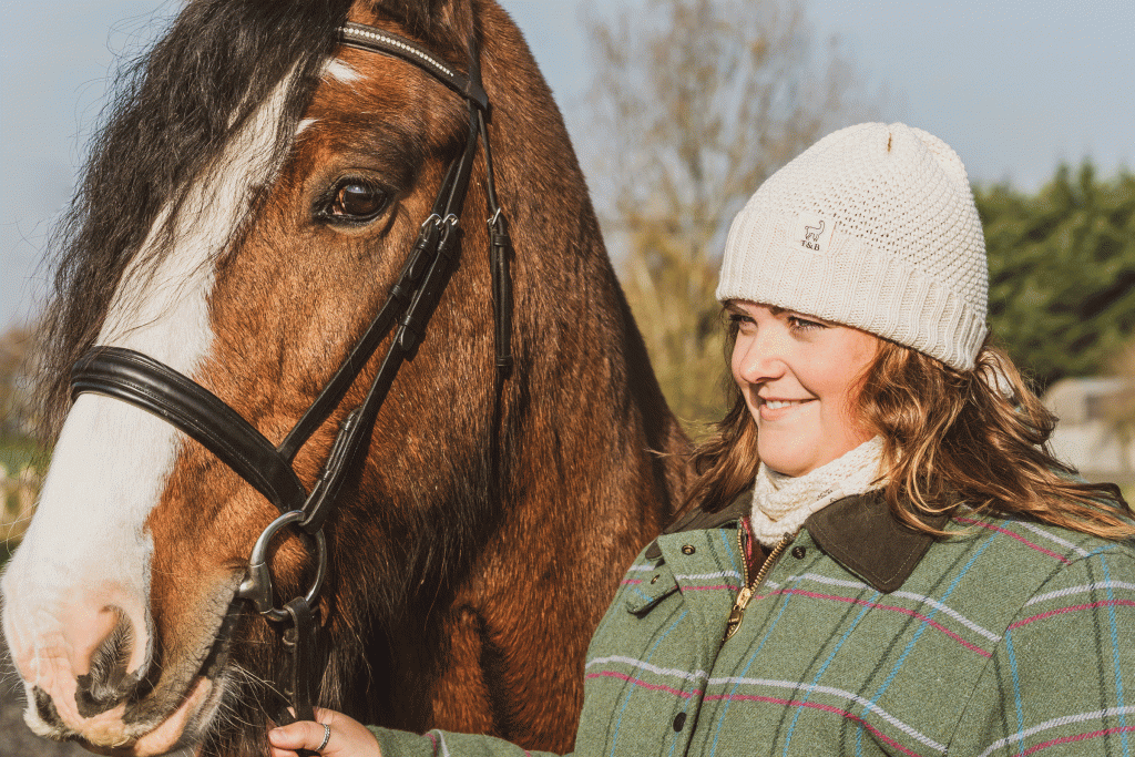100% Alpaca Waffle Knit Hat - Ted \u0026 Bessie